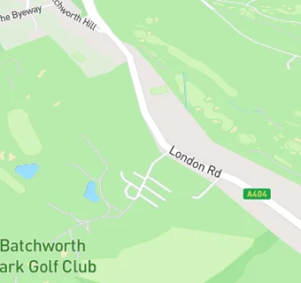 map for Batchworth Park Golf Club