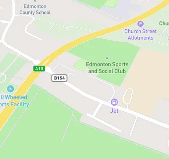 map for Edmonton Sports & Social Club