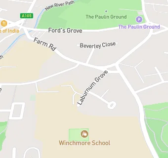 map for Winchmore School Kitchen - Impact Food Group