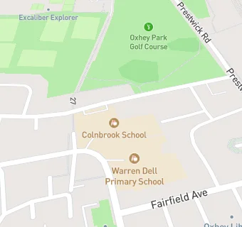 map for Colnbrook School