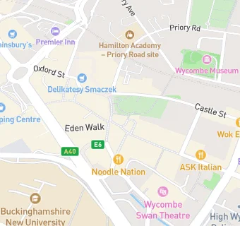 map for Teddy Bear Bubble Tea - High Wycombe