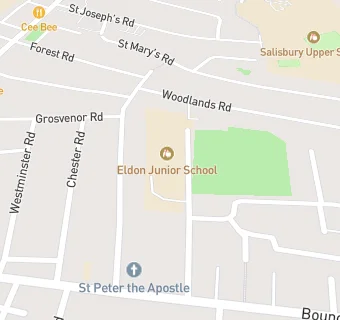 map for The Eldon Federation Eldon Junior School