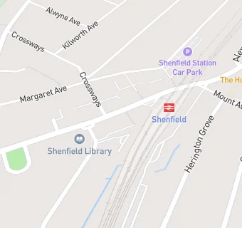 map for Shenfield Charcoal \&  Meze