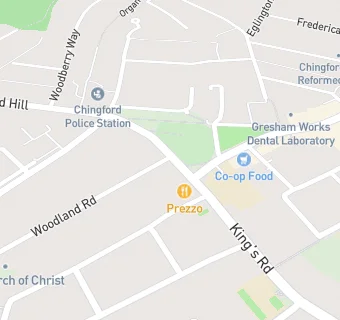 map for Chingford News & Wine