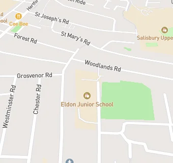 map for Eldon Primary School