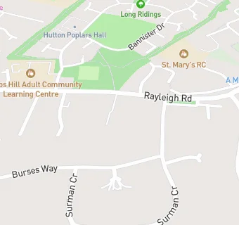 map for Hutton View Care Home