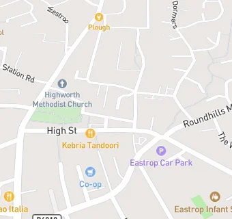 map for Highworth Pharmacy