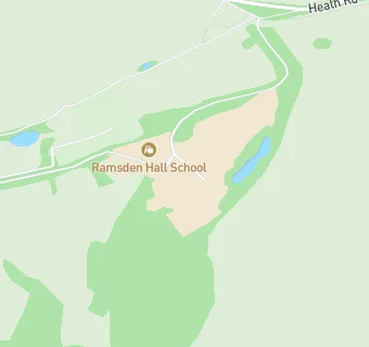 map for Ramsden Hall School