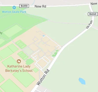 map for Katharine Lady Berkeleys School