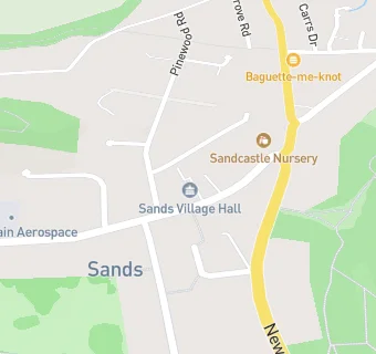 map for Sands First School