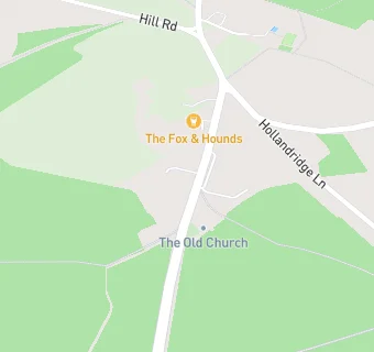 map for The Fox and Hounds