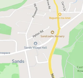 map for Sandcastle Nursery