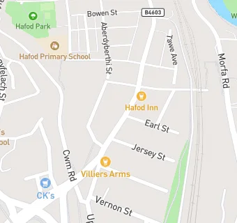 map for Cocktails Off Licence