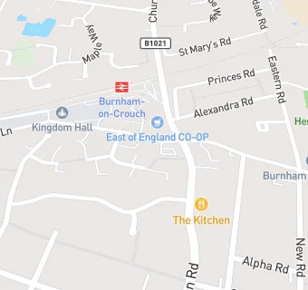 map for Burnham Surgery