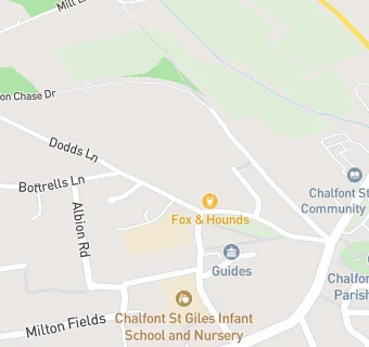 map for Fox and Hounds