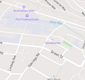 map for High Wycombe Community Friendly Fridge