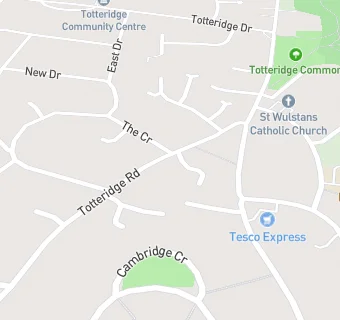 map for Totteridge House