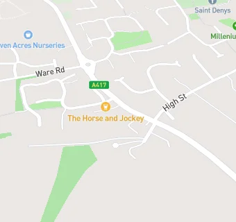 map for White Horse Brewery