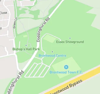 map for The Brentwood Centre