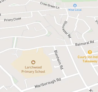 map for Pilgrims Hatch County Junior School