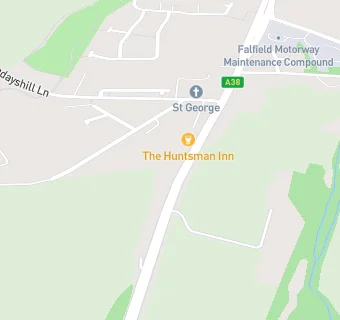 map for Huntsman Inn