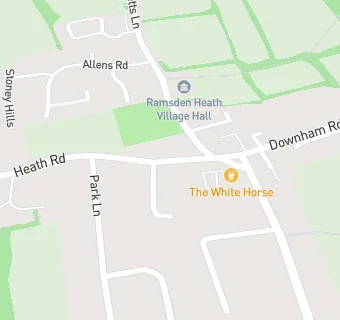 map for The White Horse