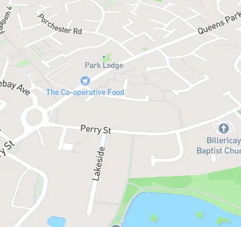 map for Queens Park Fish Bar