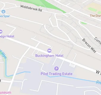 map for Buckingham Guest House