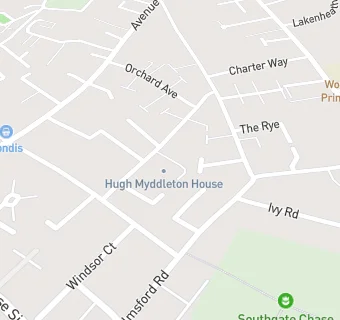 map for Cockfosters And Southgate Synagogue