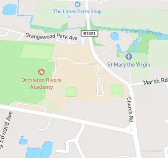 map for St Peter's High School