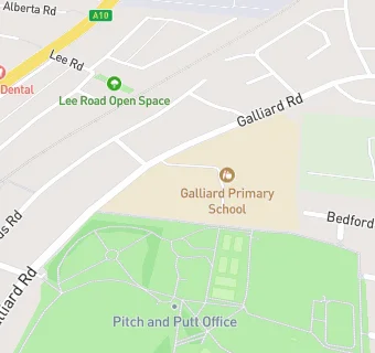 map for Galliard Primary School