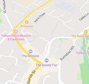 map for St Mary's Playgroup