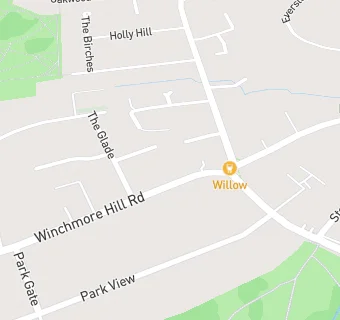 map for The Winchmore