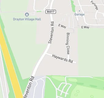 map for Drayton Park Golf Course