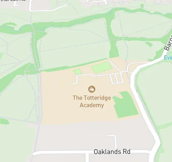 map for The Totteridge Academy