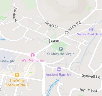 map for Culverhay Surgery