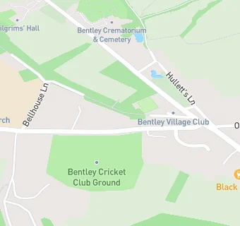 map for Bentley Cricket Club