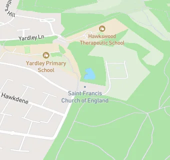 map for WF Catering at Yardley Primary School & Nursery