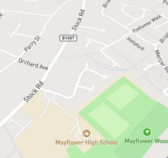 map for Buttsbury Pre-School