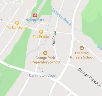 map for Grange Park Preparatory School