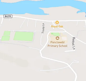 map for Penclawdd Primary School