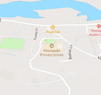 map for Penclawdd Full day Childcare