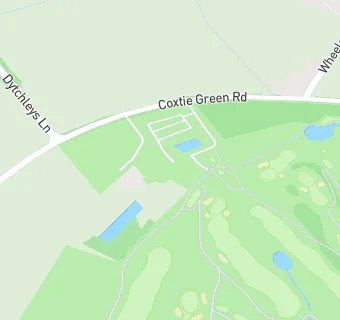 map for Brentwood Golf Club