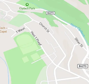 map for Ynysybwl RFC