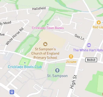 map for Thames Pre-School