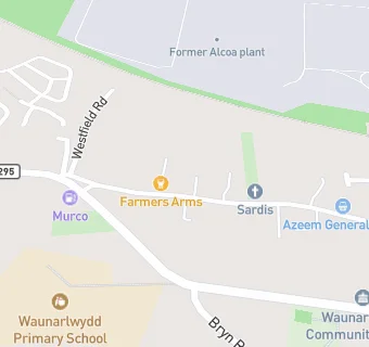 map for The farmers Arms