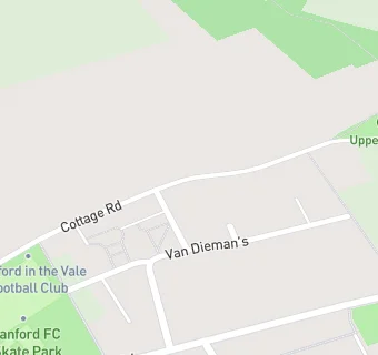 map for Stanford In The Vale F C