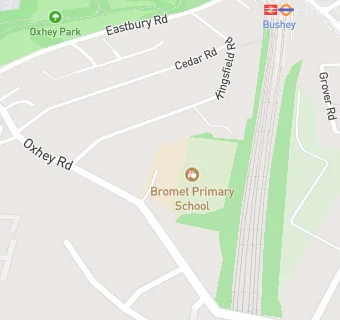 map for Bromet Primary School