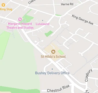 map for St Hildas Prep School And Bluebird Nursery