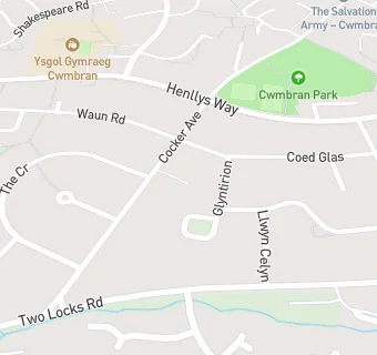 map for Cwrt Bleddyn Stores